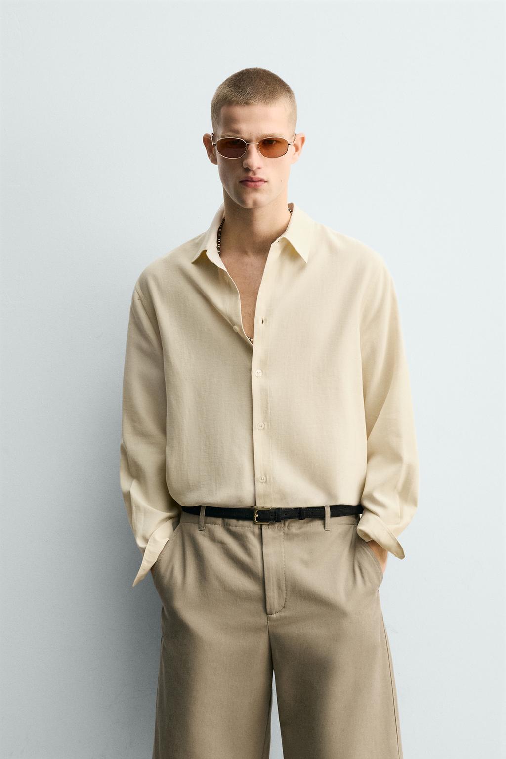 FLOWING VISCOSE SHIRT