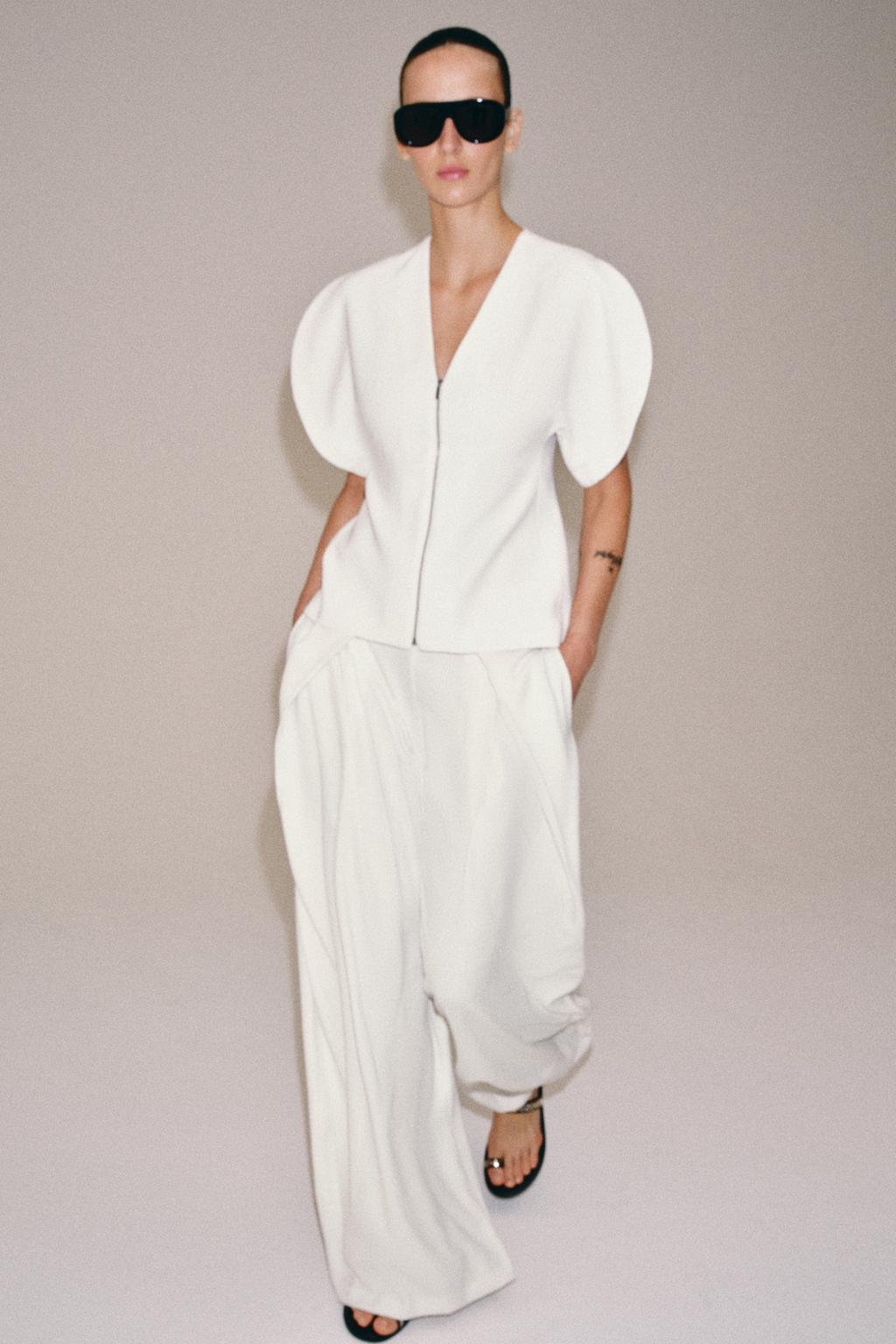 Top with a v-neck